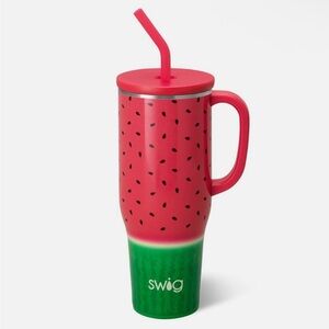 Swig 40oz Watermelon Tumbler with Straw